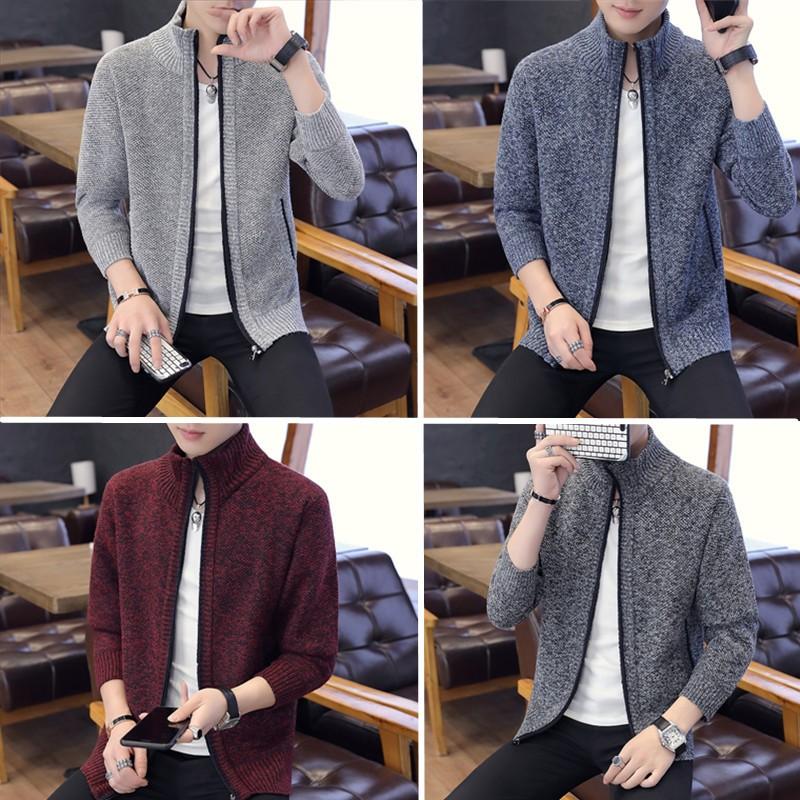 ニット メンズ ニットパーカー ニットジャケット カーディガン 長袖