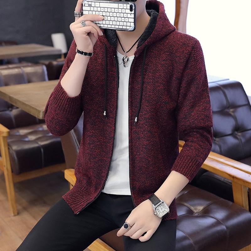 ニット メンズ ニットパーカー ニットジャケット カーディガン 長袖