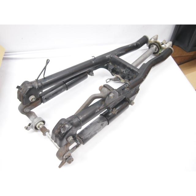 フュージョン250純正フロントフォーク_目視で曲がりなし、修理に。MF02