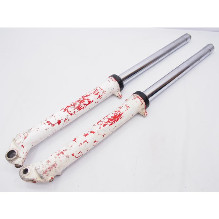 TY250純正フロントフォーク.左右.サスペンション53Y.スコティッシュ38V