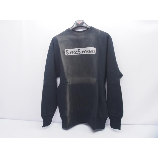 未使用美品 未使用.未着用.StayStokedロゴ入り.トレーナー.デッドストック品.L
