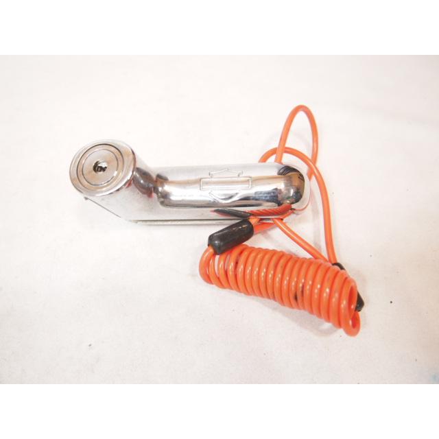 ハーレー純正ディスク・ロック_キー欠品ですのでうまく使える方に