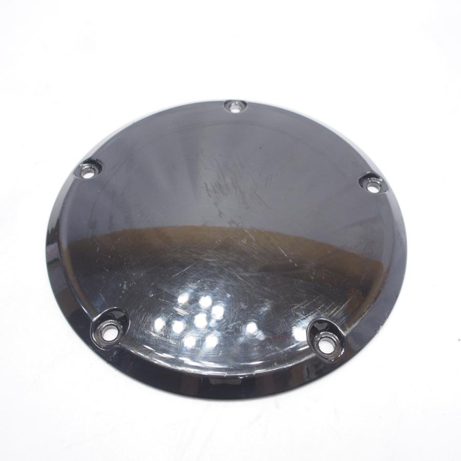 割れ無!! ハーレー 純正ダービーカバー 5穴 TC88 60769-06 ソフテイル