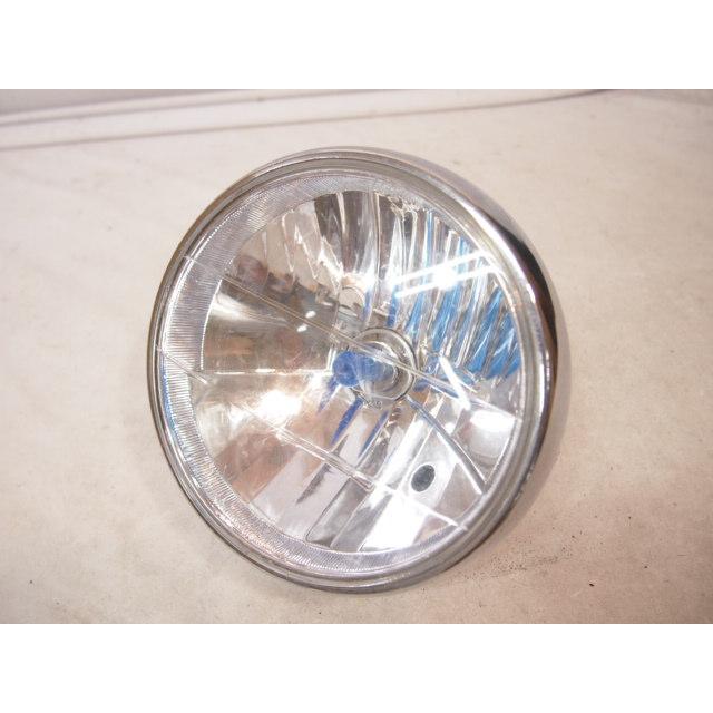 BOSCH ヘッドライトリフレクター クローム 社外ヘッドライト190mm径 割れなし流用に。GS XJ Z CB 旧車マルチ