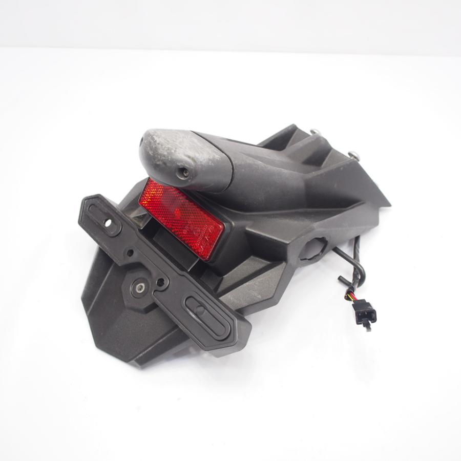 割れ無!! ニンジャ250 EX250L 13-17年 純正リアフェンダー ナンバー灯