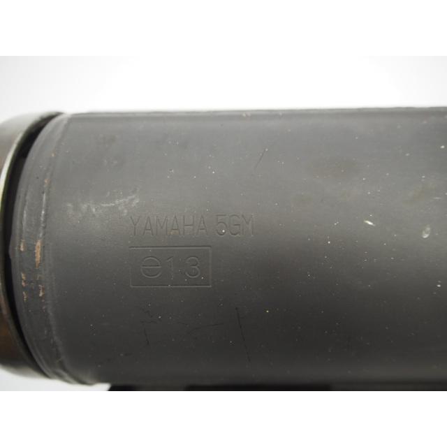 SG03J マジェスティ250純正マフラー エキパイ サイレンサー 破損 SG03J マジェスティ250純正マフラー エキパイ サイレンサー 破損
