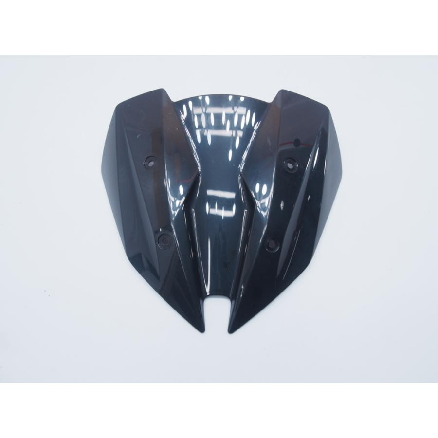 割れ無! Z250 ER250C 純正スクリーン ウインドシールド バイザー 交換
