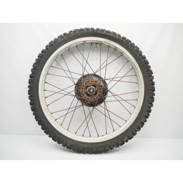 メクレ無し!XL250S L250S シルクロード純正フロントホイール ハブ493