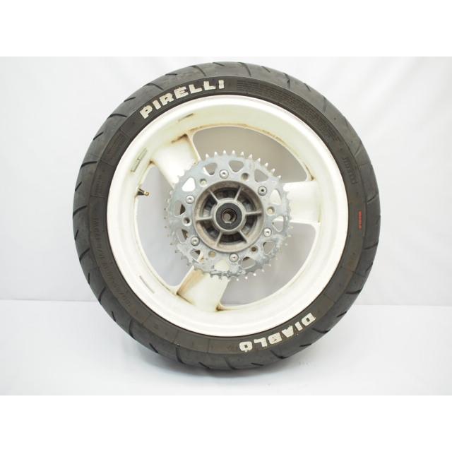 フレ無し!ホーネット250 MC31純正リアホイール ディスクローター  