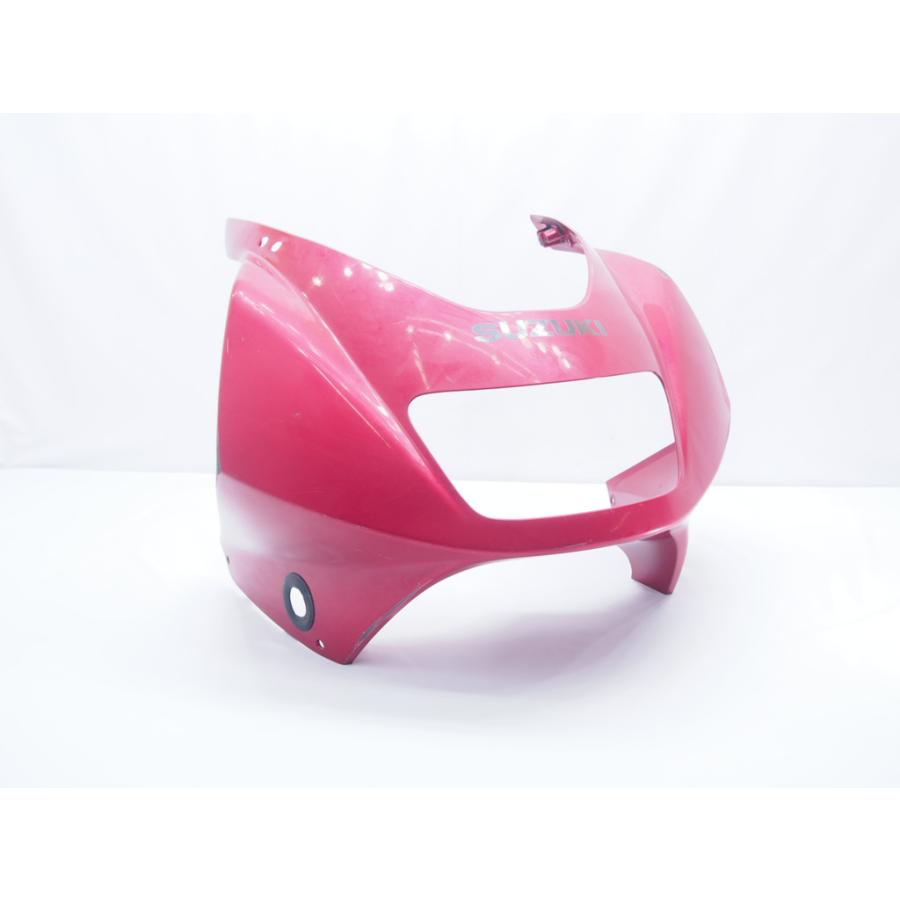 RF400R アッパーカウル 赤 21E0 スズキ 純正 中古 GK78A フロントカウル tM まだまだ使えます RF400R GK78A 93年- 純正アッパーカウル フロント