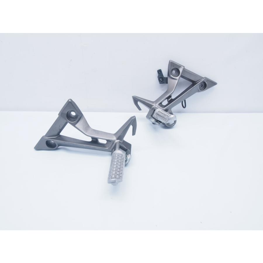 割れ無! NINJA250 EX250L 13-17年 純正タンデムステップ左右 リア