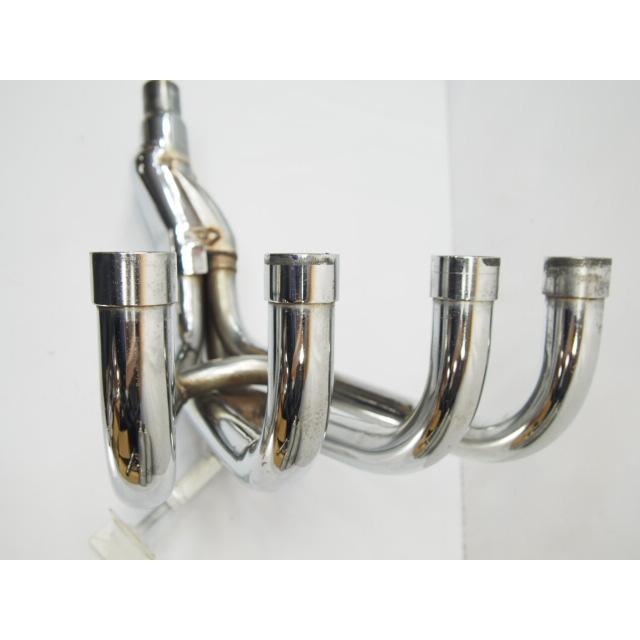 ゼファー400 マフラー　エキパイ ワルツ機械ゼファー400エキパイブラック / パステルロード