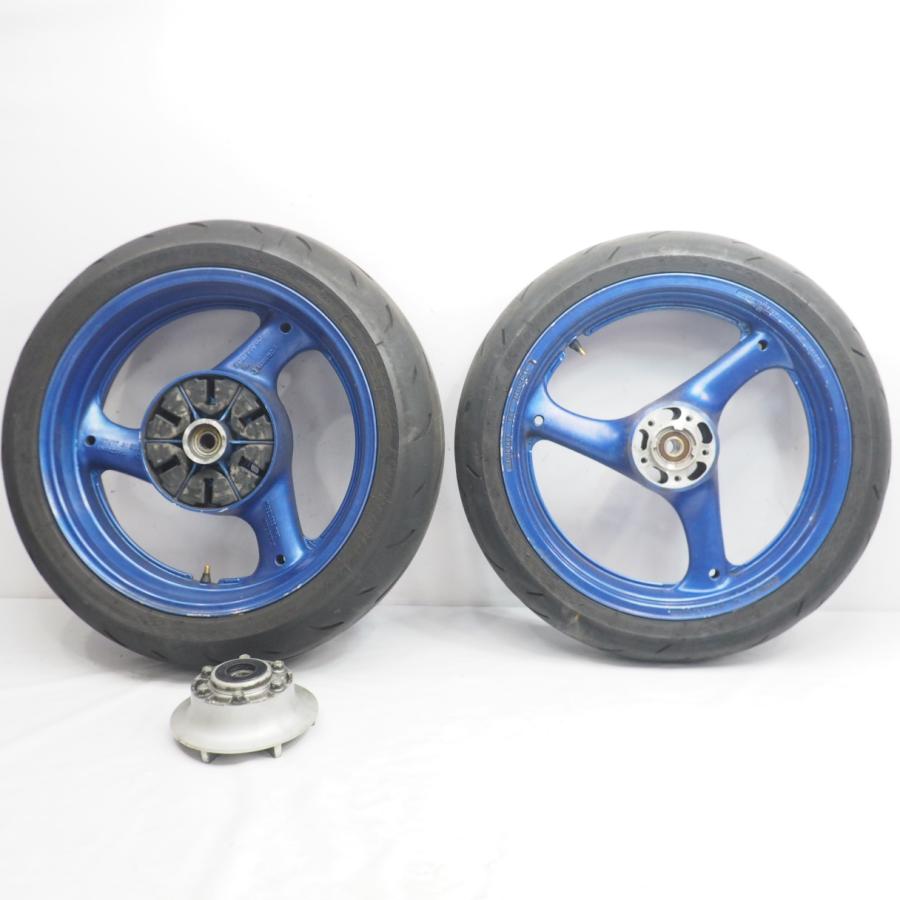 GSX-R1100W GU75A 93年外し純正フロントホイール リアホイール