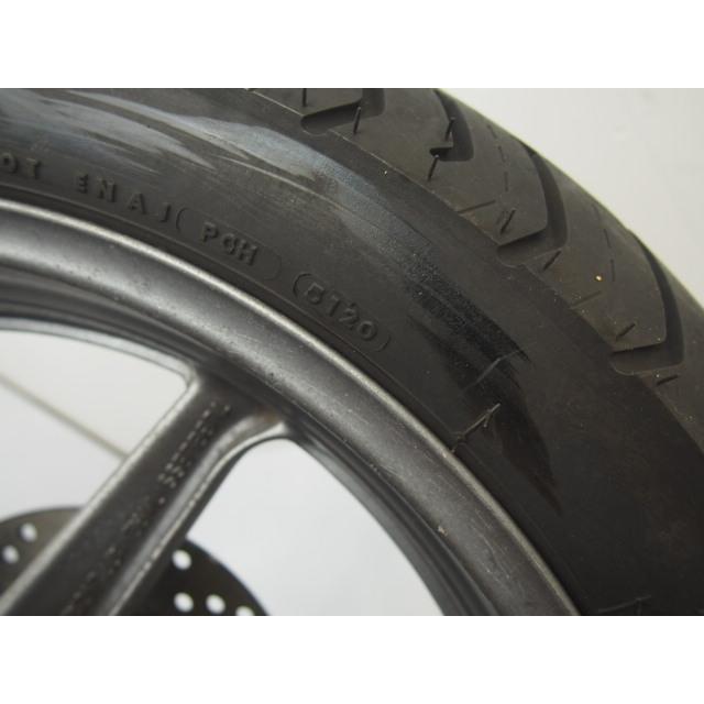 ホンダ VTR250 MC33 純正 フロントホイール タイヤ・ディスクローター フレ無!VTR250 MC33純正リアホイール ディスクローター スプロケット