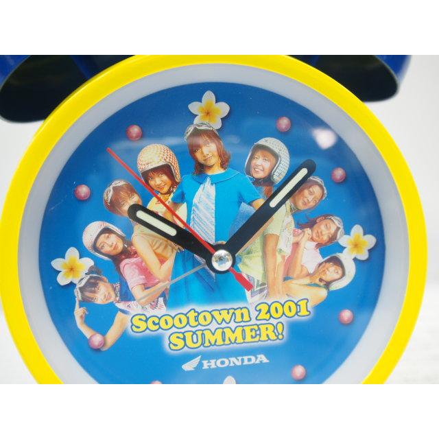 非売品ホンダHONDAモーニング娘。目覚まし時計 scootown2001 SUMMER