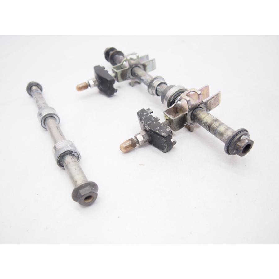 YZF-R25純正アクスルシャフトsetフロント.リアRG10J削れ傷なし15-17年