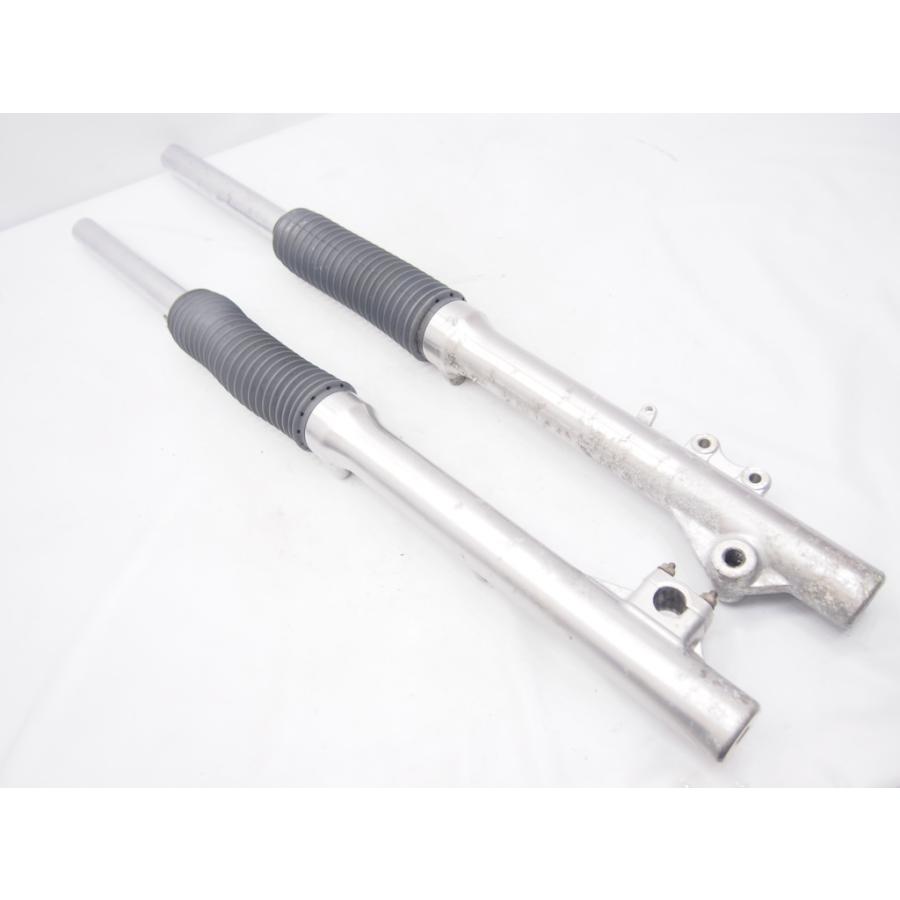 スーパーシェルパ純正フロントフォーク スーパーシェルパ.純正フロントフォーク.左右KL250G曲りナシ02年外し