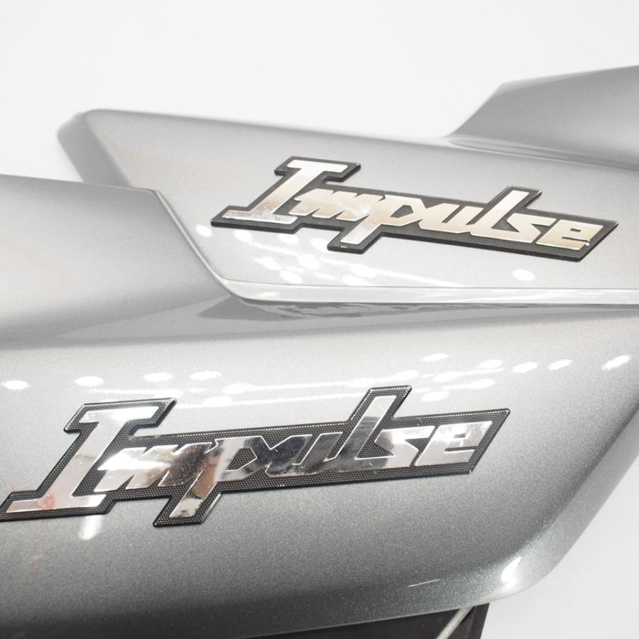 割れ無! GSX400インパルス GK79A 94年 純正サイドカバー左右 サイド