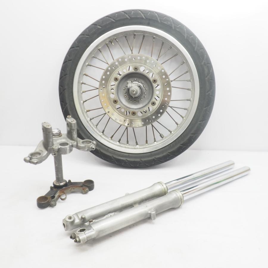 GB250クラブマン フォーク トップブリッジ ステム ホイールset GB250クラブマン フォーク トップブリッジ ステム ホイールset