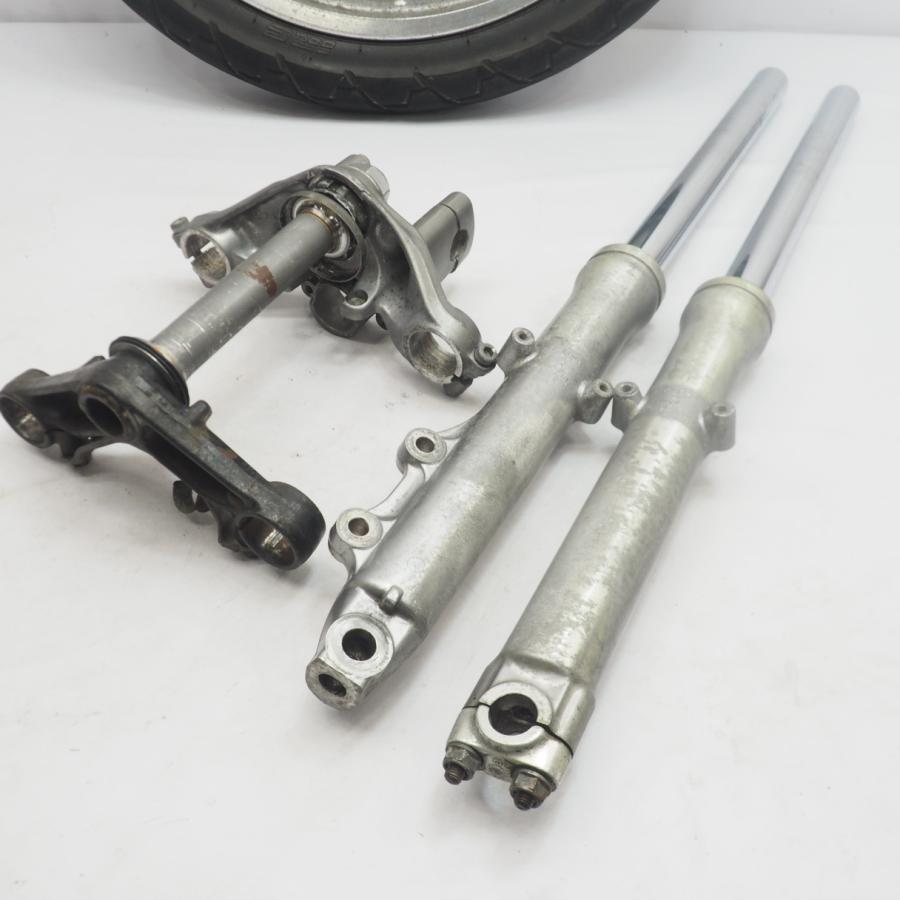 GB250クラブマン フォーク トップブリッジ ステム ホイールset GB250クラブマン フォーク トップブリッジ ステム ホイールset