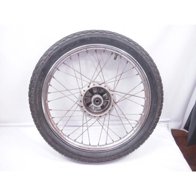 スーパーカブ50リアホイール ちょいヒット歪み ウェイトでいけるかも 17X1.40J C50｜ichihamabuhinshop｜03