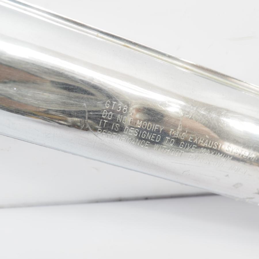 当時 GT380 純正マフラー チャンバー 右端 3番 サンパチ muffler 当時 GT380 純正マフラー チャンバー 右端 3番 サンパチ muffler