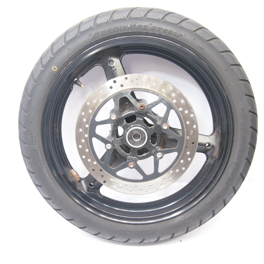 ブレなし!GSR250/F LC6GJ55D001111 純正フロントホイール 15年外し 12