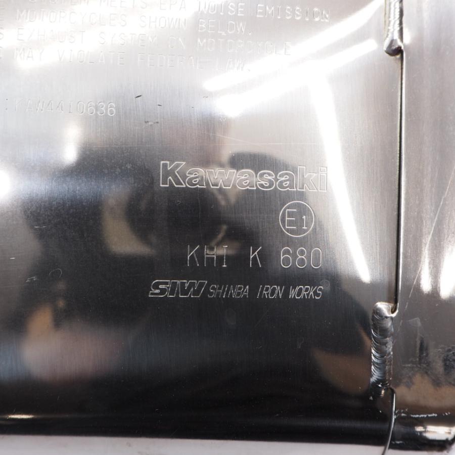 ZX-6R ZX636G純正サイレンサー 19-23年ZX6R K680 マフラー : 壱濱部品