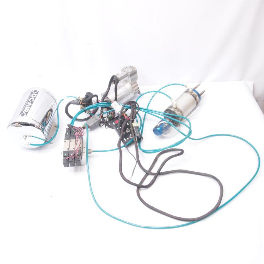 スクーター系エアサスKIT 動作可能チェック用に。DC-AIR シングルサス