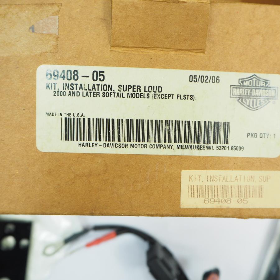 未使用ハーレー ソフテイル純正オプションopインストールkitインスタレーション キット69408-05プレミアムエアホーン用 : 壱濱部品 ...