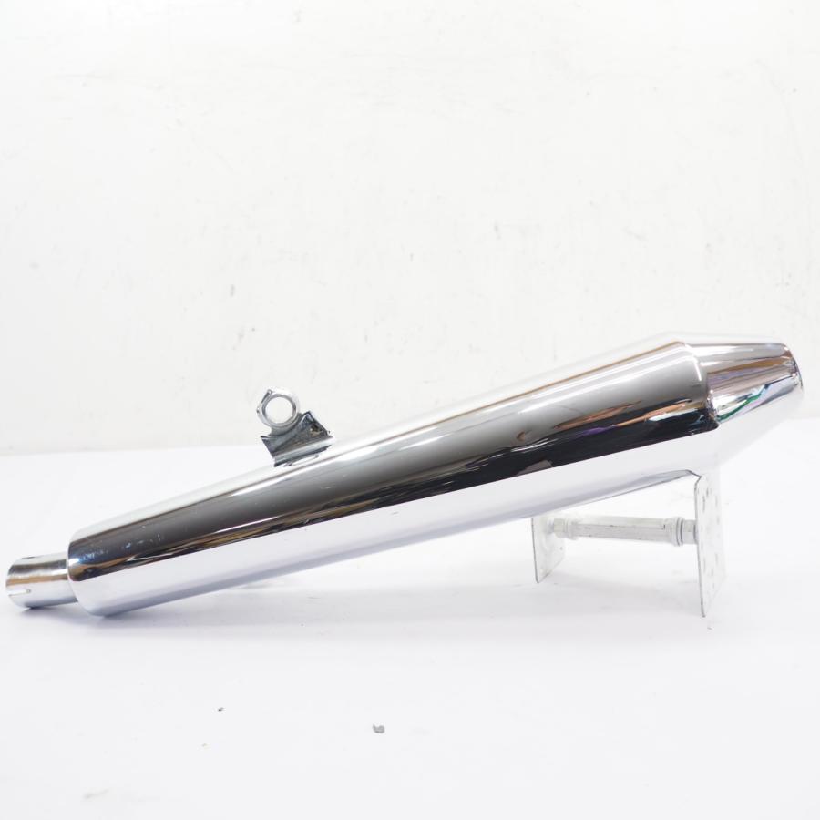 トライアンフTRIUMPH スラクストン900純正サイレンサー左 マフラー