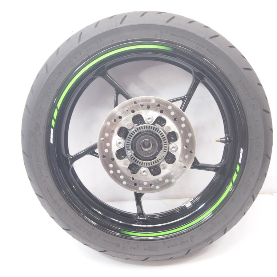 ZX-25R純正リアホイール ブレなし R-0656刻印 17X4.50J ZX-25R純正リアホイール ブレなし R-0656刻印 17X4.50J ZX250E 21年