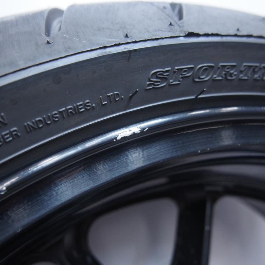 ZZR1400純正リアホイール6.00×17J振れなしZXT40Cタイヤ溝ありZX ZZR1400純正リアホイール6.00×17J振れなしZXT40Cタイヤ溝ありZX