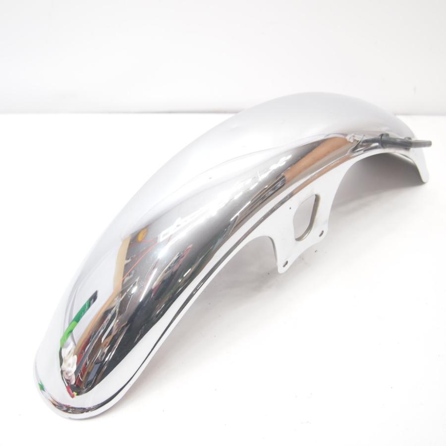 SR400　純正　フロントフェンダー SR400純正フロントフェンダー 割れなし 全年式装着OK メッキ カスタム