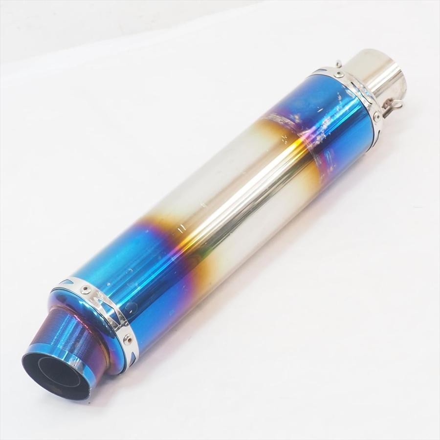 ステンレスサイレンサー 汎用 60.5mm ZRX1200DAEG XJR1300 CBR1000RR