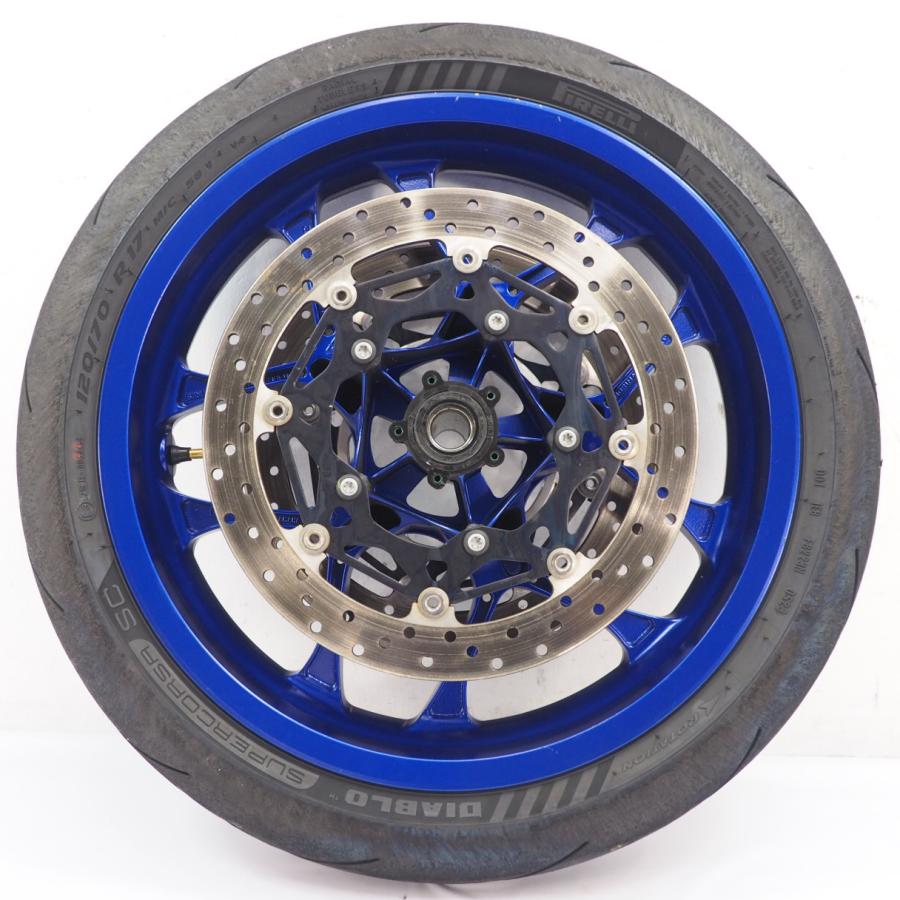 YZF-R1(2CR)15-19 ヤマハ純正マグネシウムホイール(リア) YZF-R1 2CR純正フロントホイール 前ホイール17x3.50 マグネシウムMg