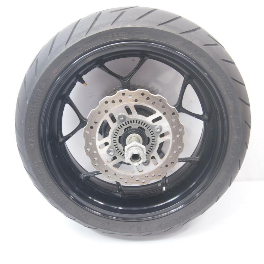 ZX-14R純正リアホイール ブレなし 12年外し 17X6.00J R-0564刻印 42T