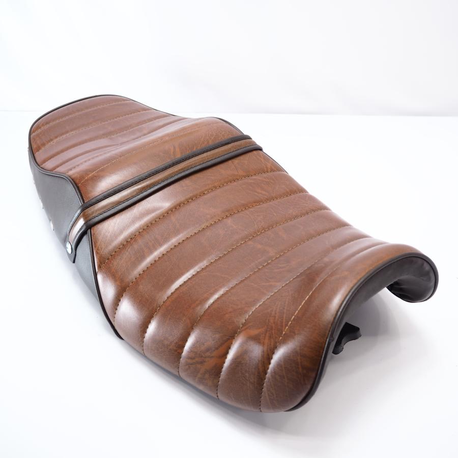 バリオス2 ZR250B 純正タイプ シート 取り付けOK 茶系 : 壱濱部品