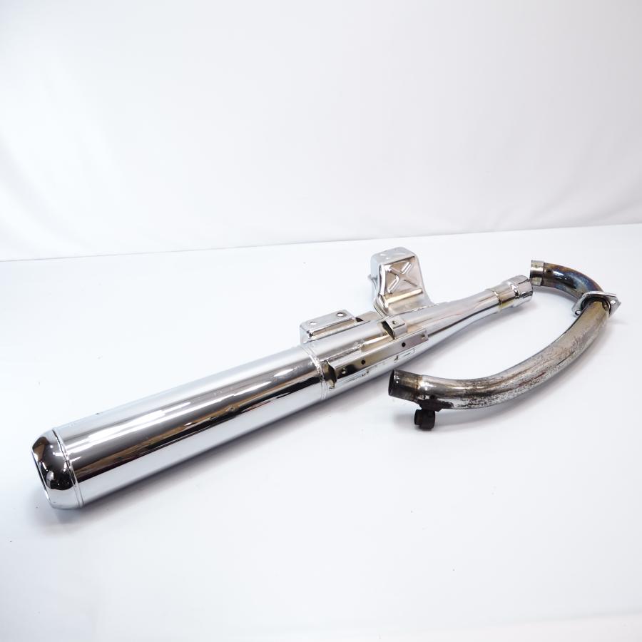 SR400 RH16J 純正マフラー フルエキ エキゾーストパイプ サイレンサー
