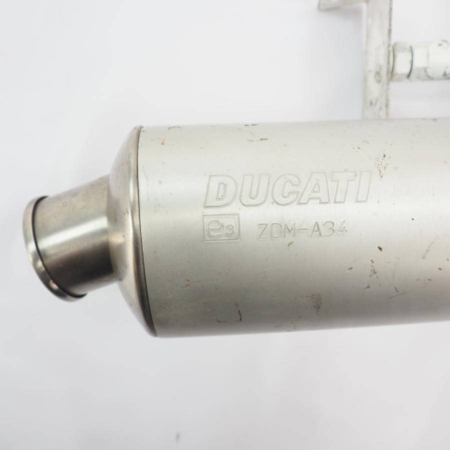 ドゥカティDUCATI モンスターMONSTER S2R純正サイレンサー 下マフラー