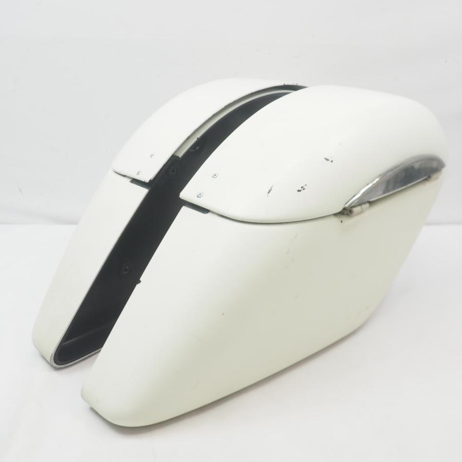 絶版 ドラッグスター250 ワイズギア スムース サイドケース サドル 