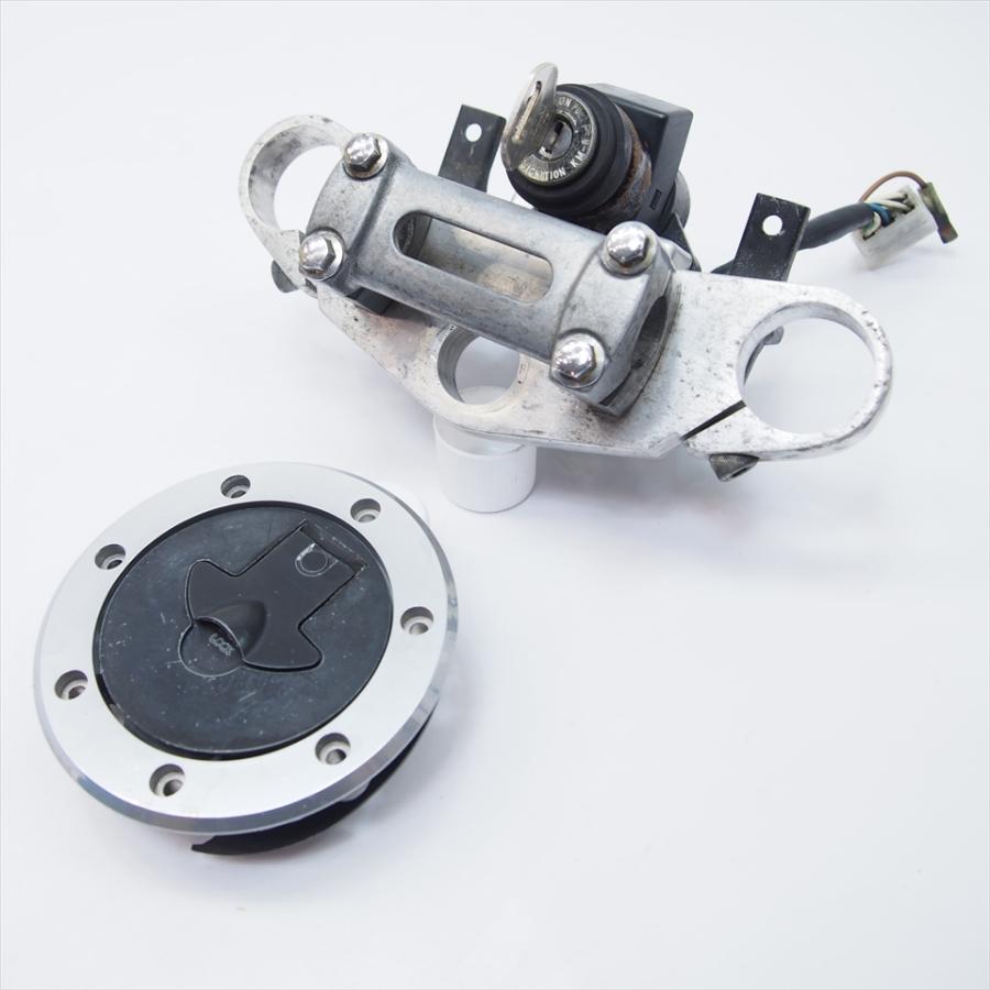 バリオス2 ZR250B-028 04年式外し 純正キーセット鍵メインキー キー