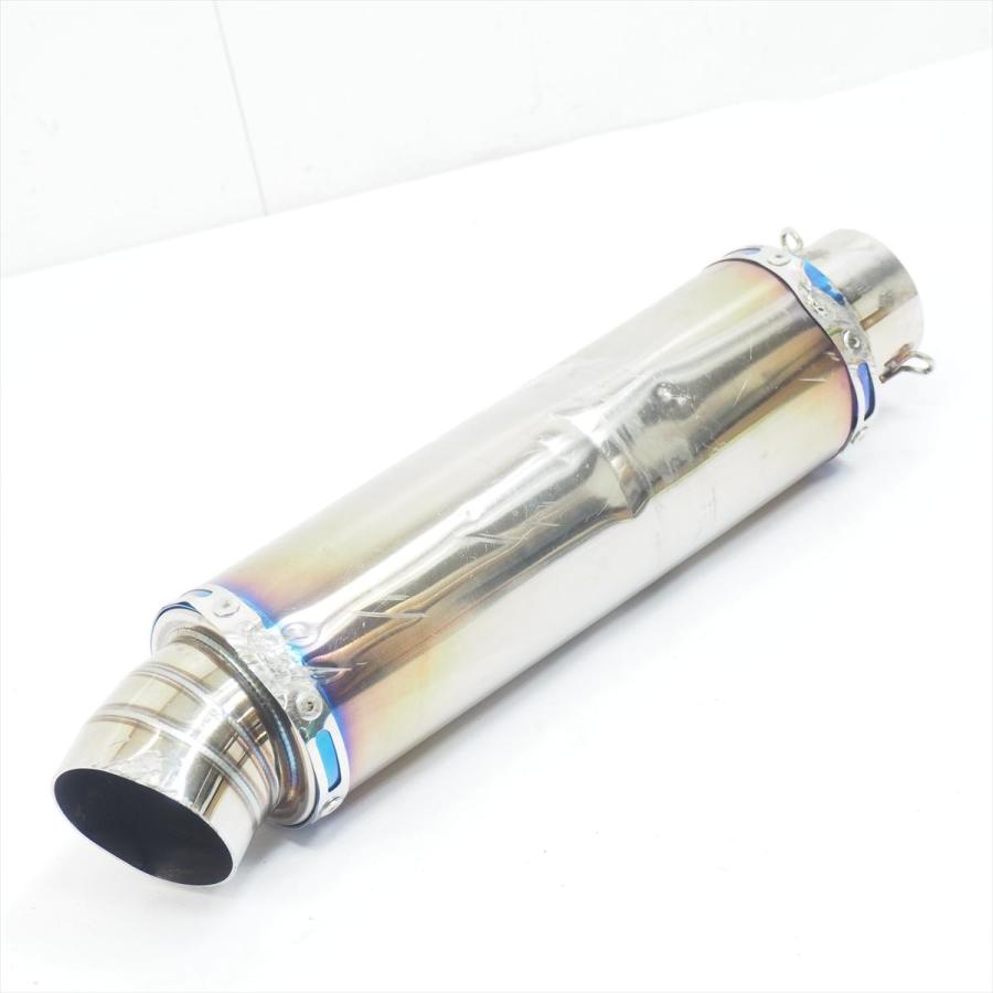 K2tec 汎用サイレンサー 60.5mm ステンレス XJR1300 CB1300SF GPZ900R