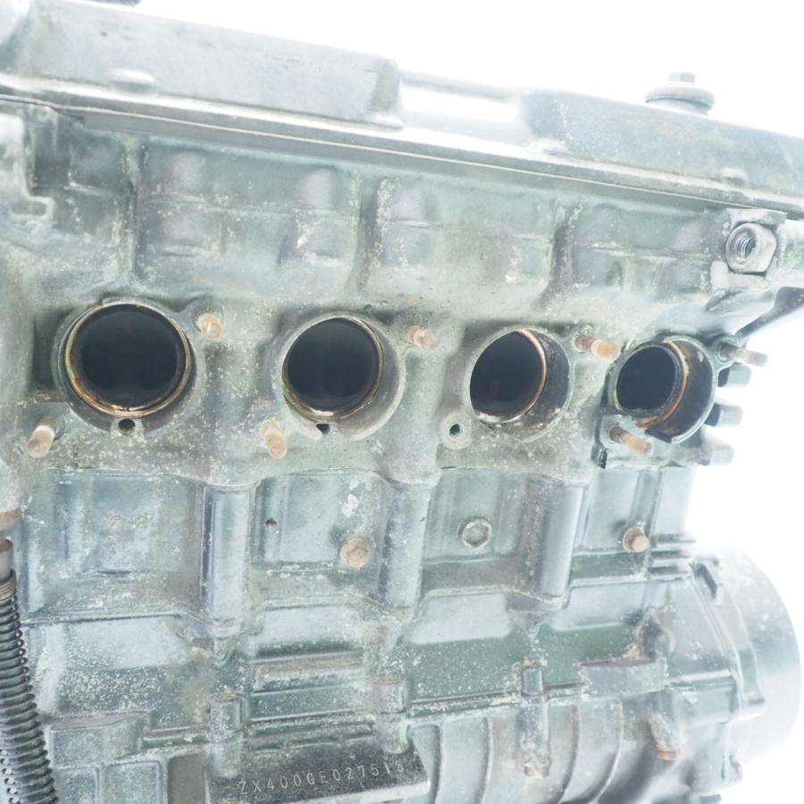 ザンザスxanthus ZR400D-000xxx ZR400-D1 92年式 エンジン ZX400GE027xxx クランキングOK ミッションOKの画像