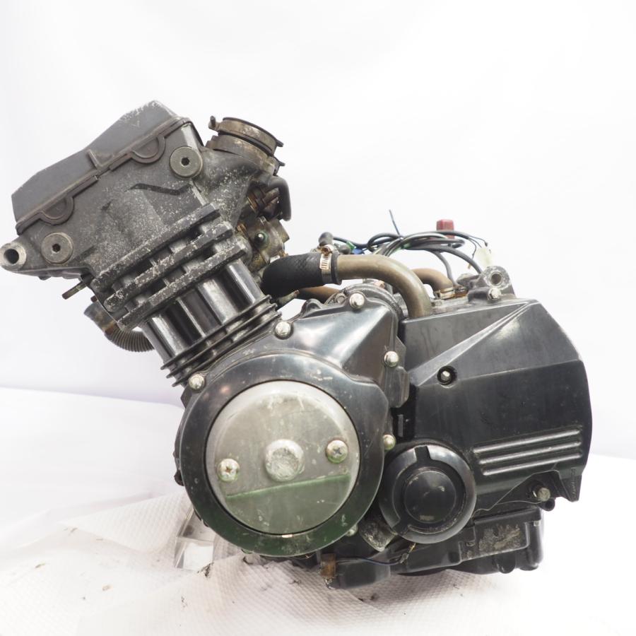 ザンザスxanthus ZR400D-000xxx ZR400-D1 92年式 エンジン ZX400GE027xxx クランキングOK ミッションOKの画像