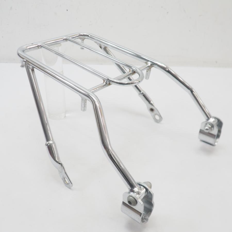 カワサキ エストレア 純正 リアキャリア （メッキ品） あると便利