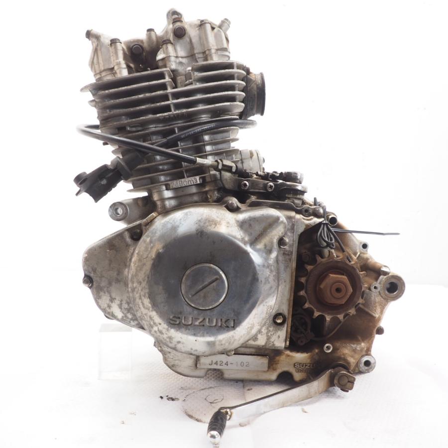 ボルティVolty NJ47A-103xxx TU250X-S 95年エンジン J424-102xxx