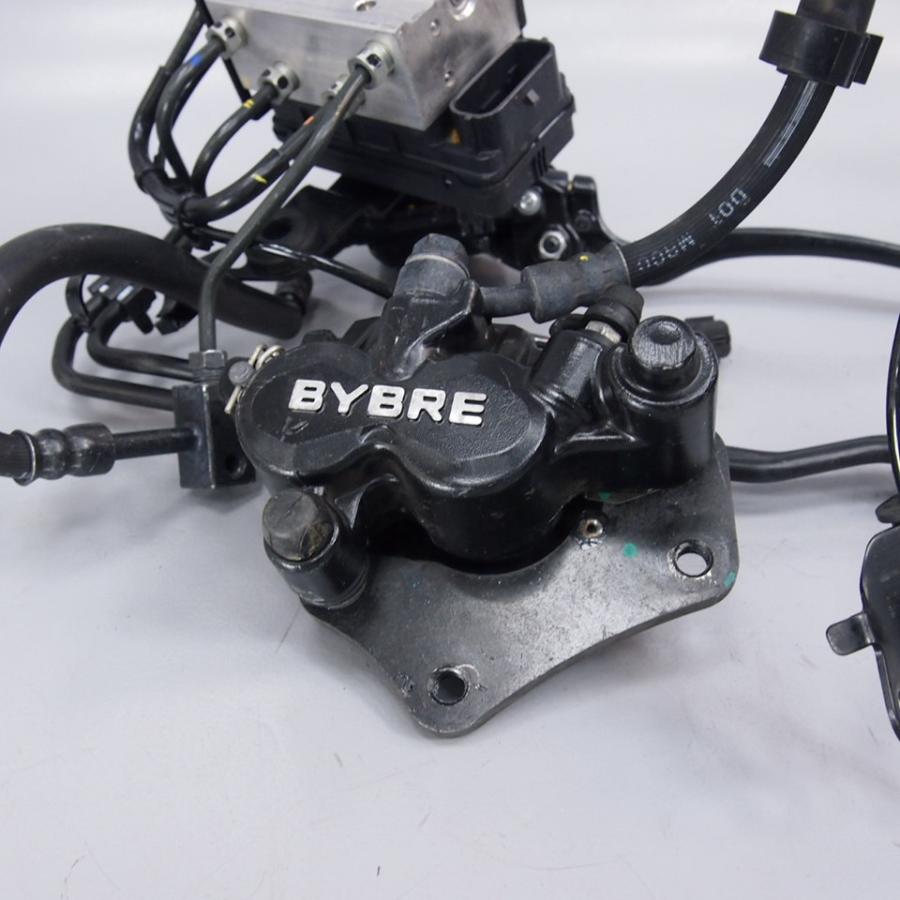 ジクサーSF250 ED22B純正フロントブレーキキャリパーBYBRE前60mm後リア