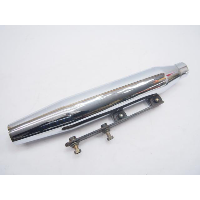 ハーレー.FXSTC1340.純正マフラー.サイレンサー.1本.前側.65382-86.エボ.ソフテイルFXST.FXS.FXSTB.evo貫通穴加工あり