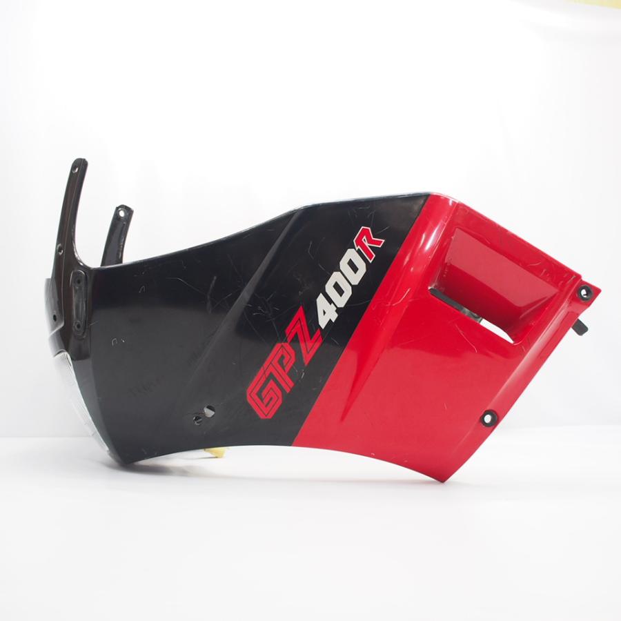 ベースにオススメ! GPZ400R ZX400D 純正アッパーカウル ヘッド ベースにオススメ! GPZ400R ZX400D 純正アッパーカウル ヘッド